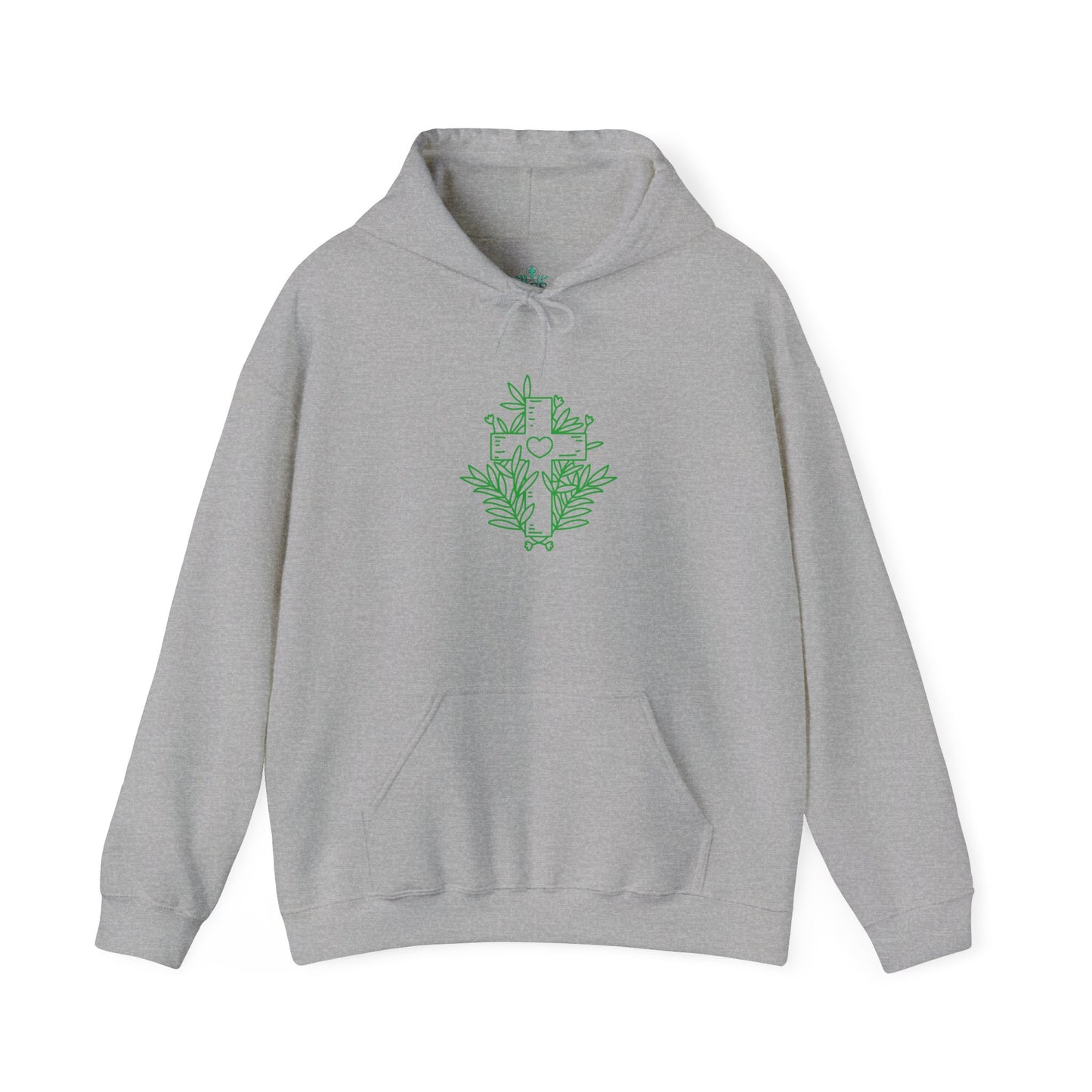 Green Cross Hoodie-Unisex