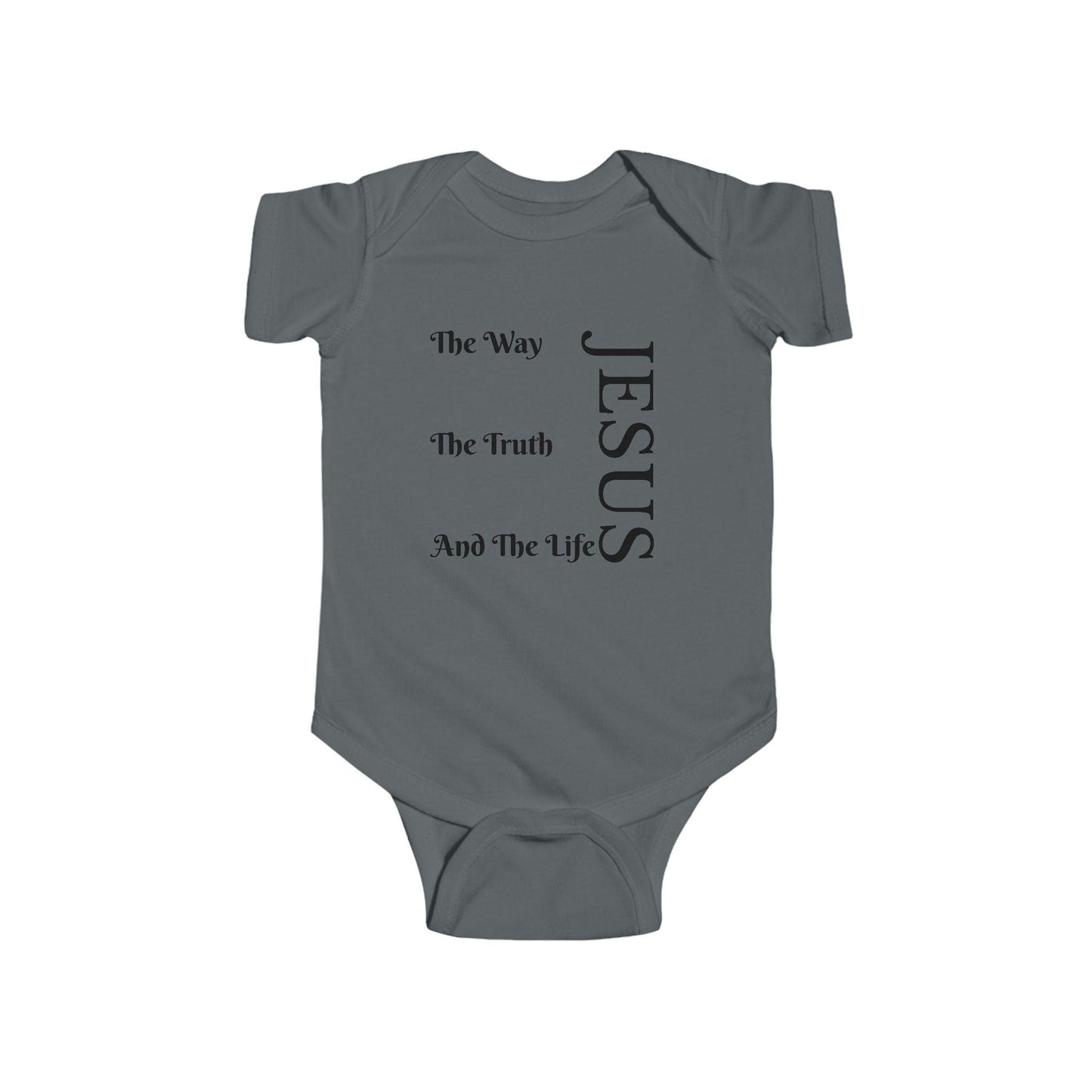 John 14 v 6 Infant Fine Jersey Bodysuit - Perissos