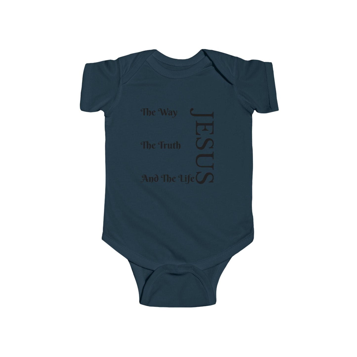 John 14 v 6 Infant Fine Jersey Bodysuit - Perissos