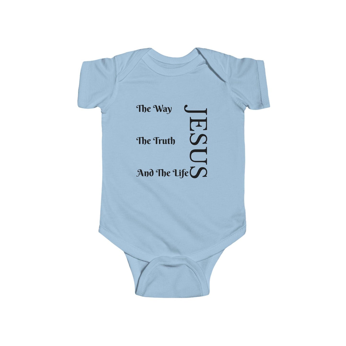 John 14 v 6 Infant Fine Jersey Bodysuit - Perissos