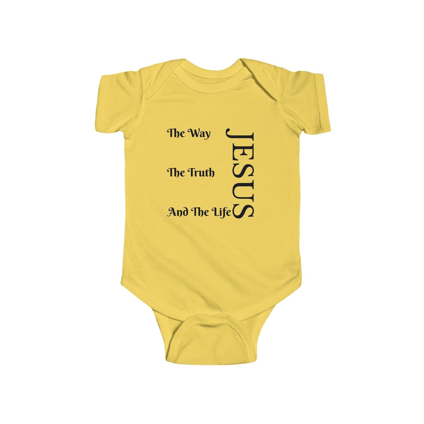 John 14 v 6 Infant Fine Jersey Bodysuit - Perissos