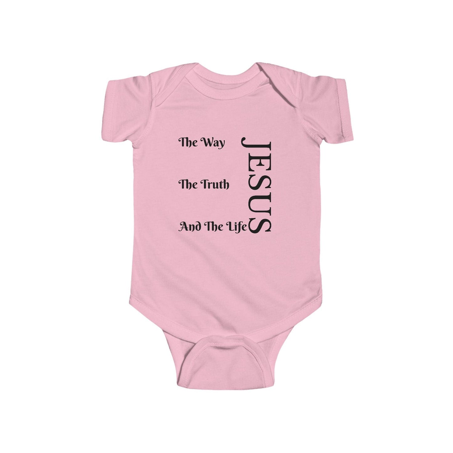John 14 v 6 Infant Fine Jersey Bodysuit - Perissos
