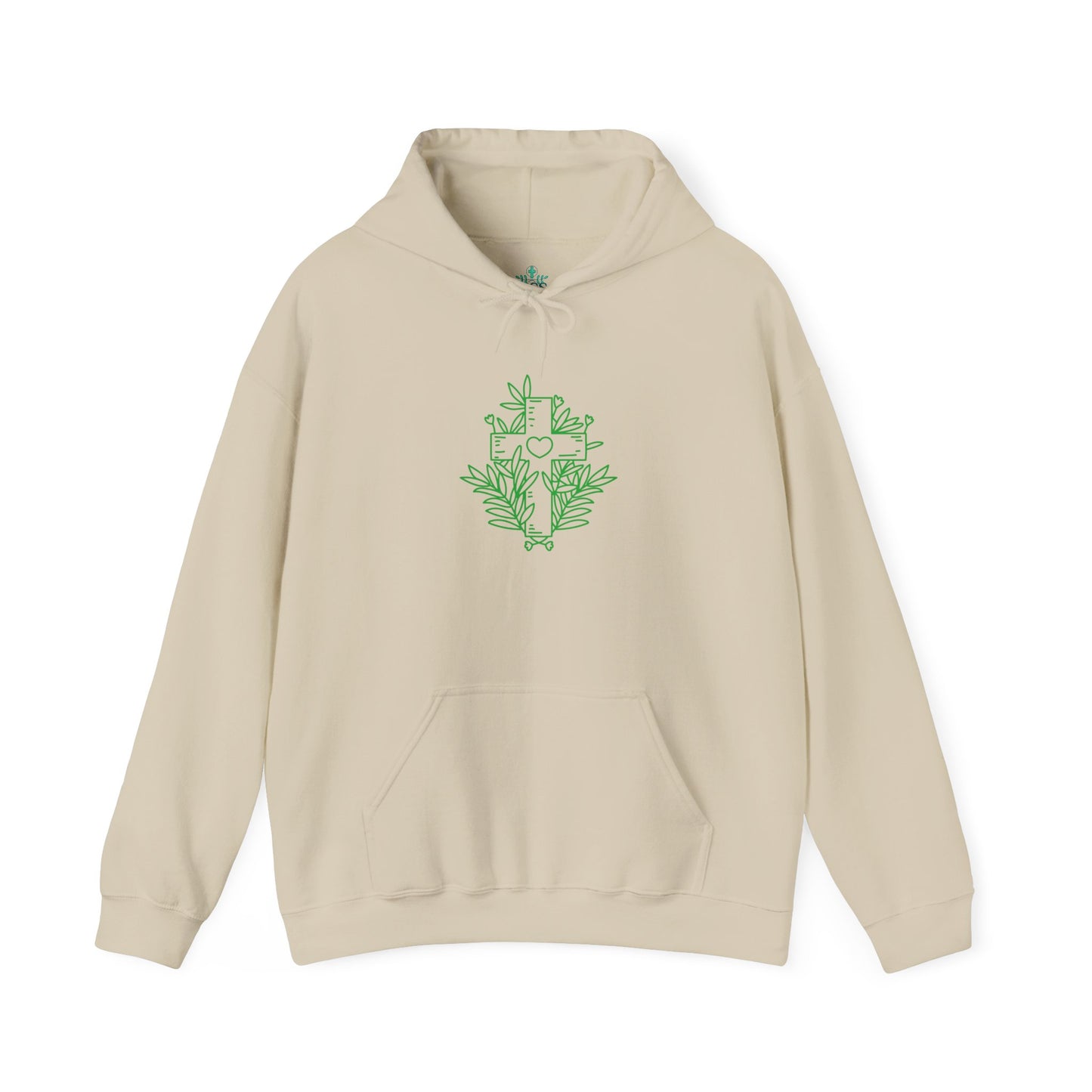 Green Cross Hoodie-Unisex