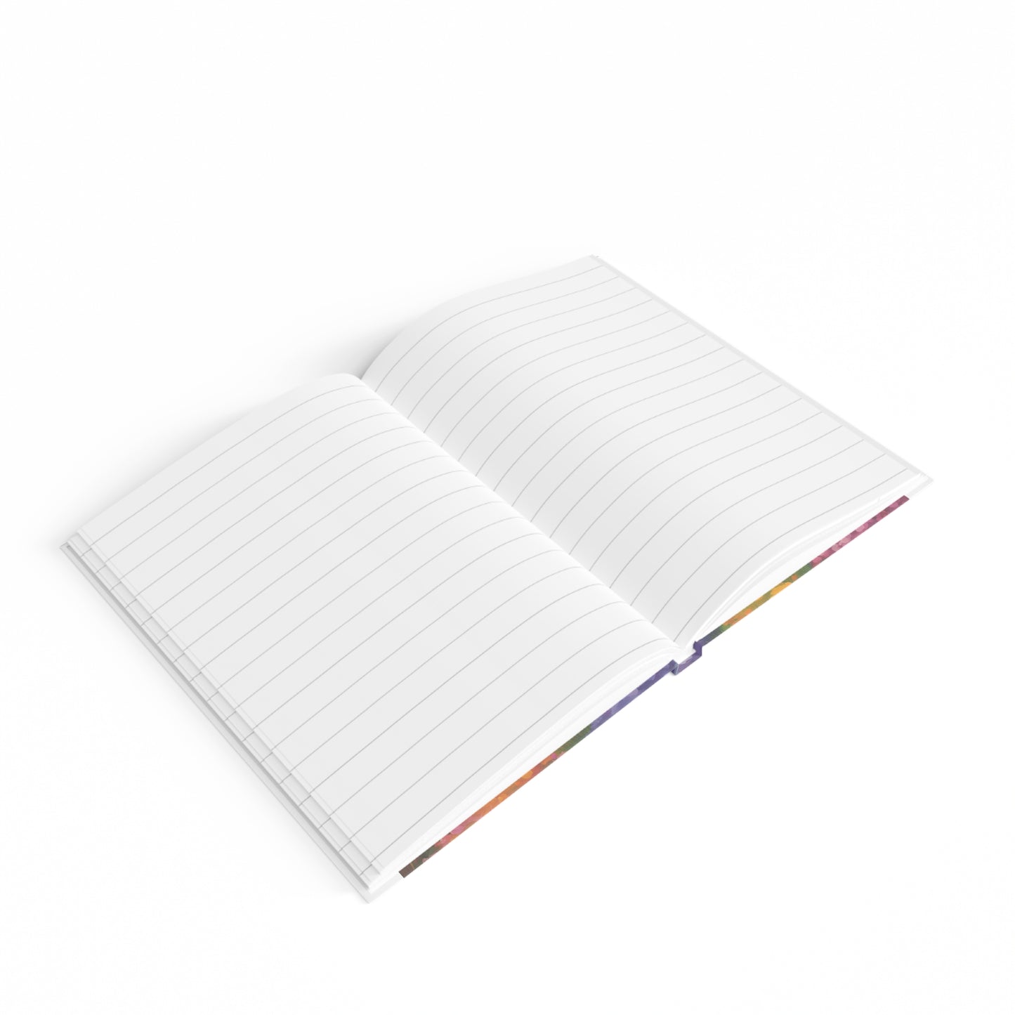 Rainbow Ruled Line Journal Notebook