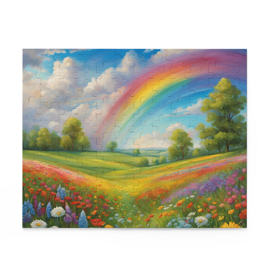 The Rainbow Jigsaw Puzzle