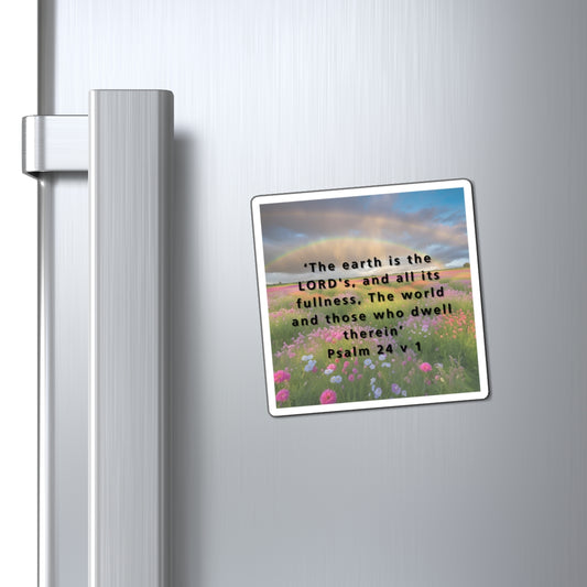 Fridge Magnet - Psalm 24 v1