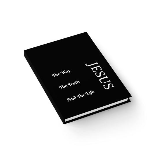 John 14 v 6 Ruled Line Journal Notebook - Perissos