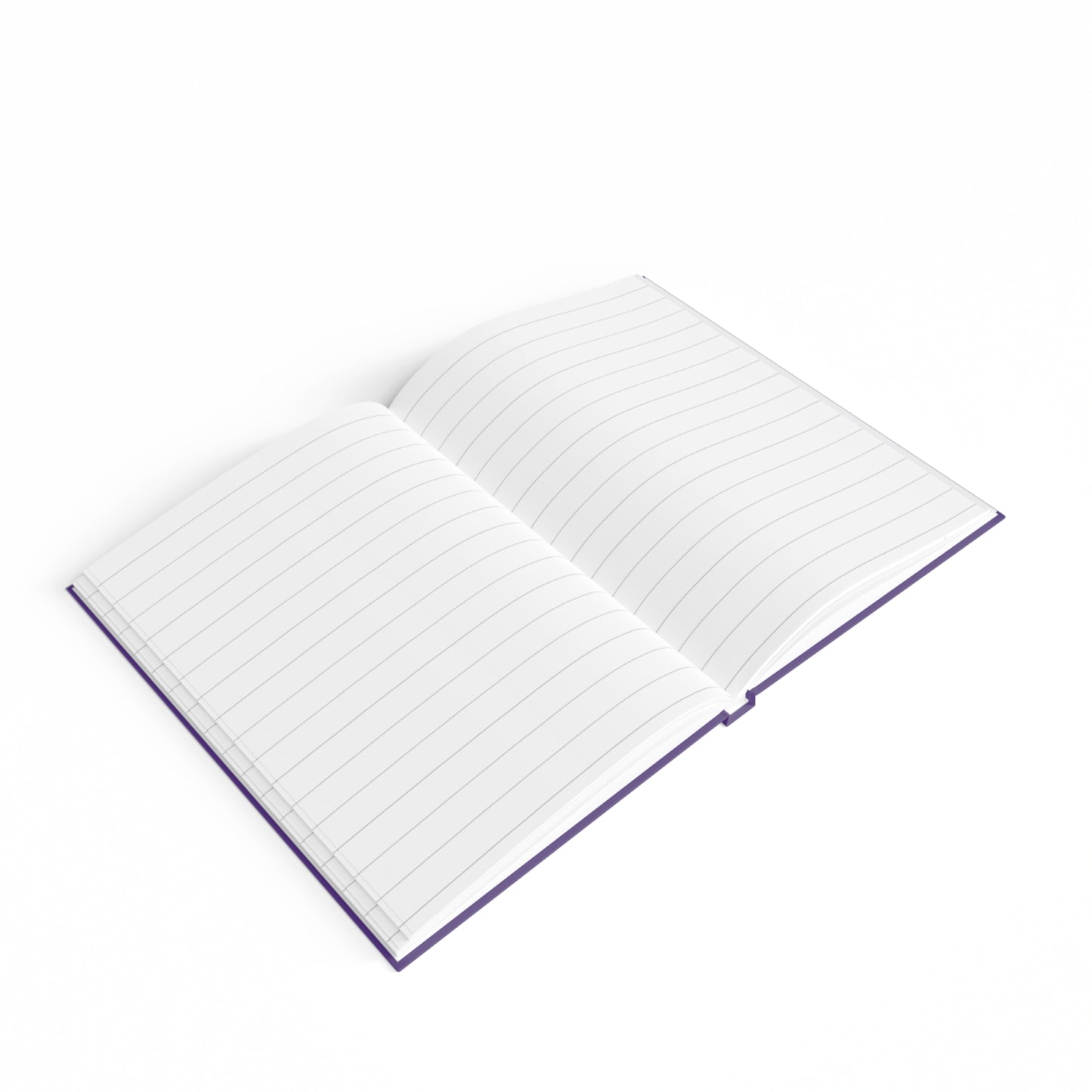 John 14 v 6 Ruled Line Journal Notebook-Purple