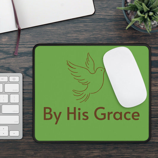 Dove Mouse Pad for Work and Gaming- Green - Perissos