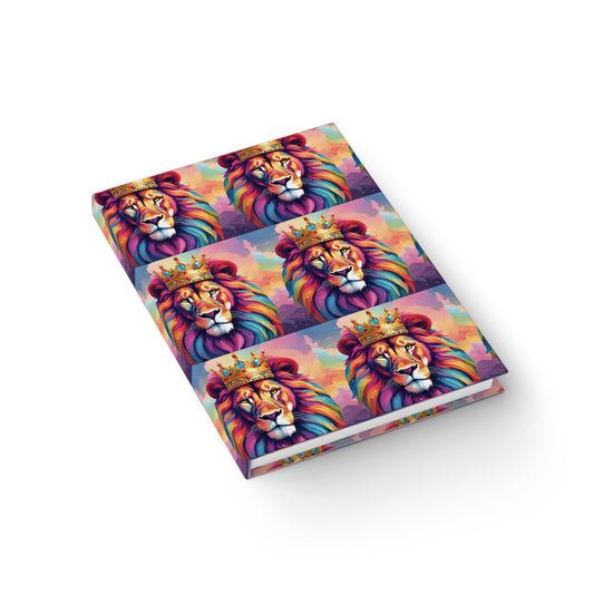 The Lion Ruled Journal Notebook