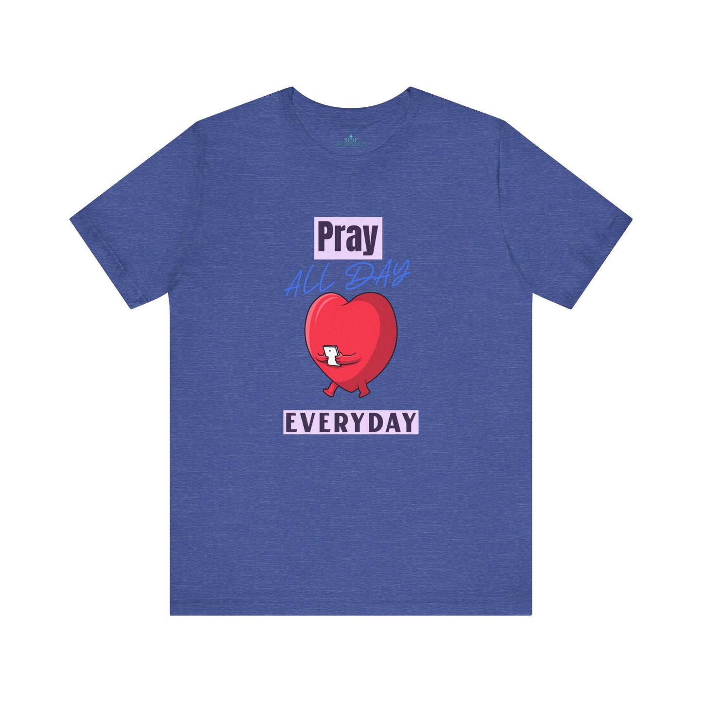 Pray All Day  Unisex Tee Shirt-Red