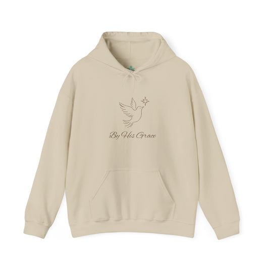 By His Grace Hoodie-Unisex