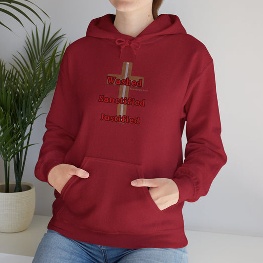 1 Corinthians 6 v 11 Hoodie-Unisex
