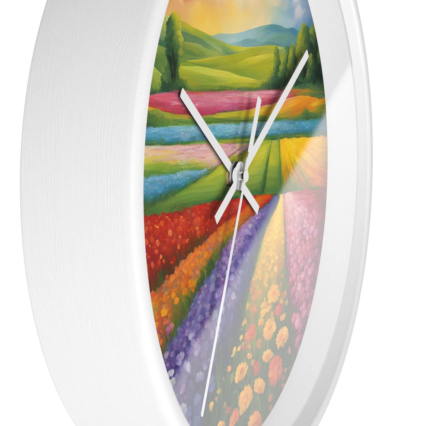 Rainbow Wall Clock