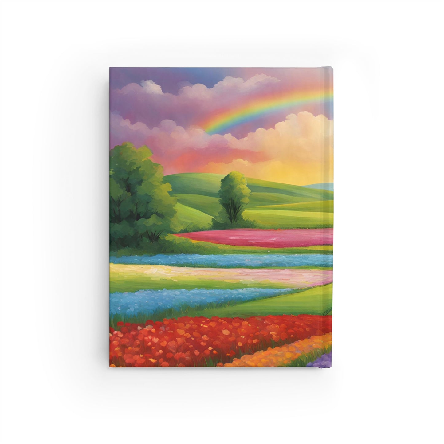 Rainbow Ruled Line Journal Notebook