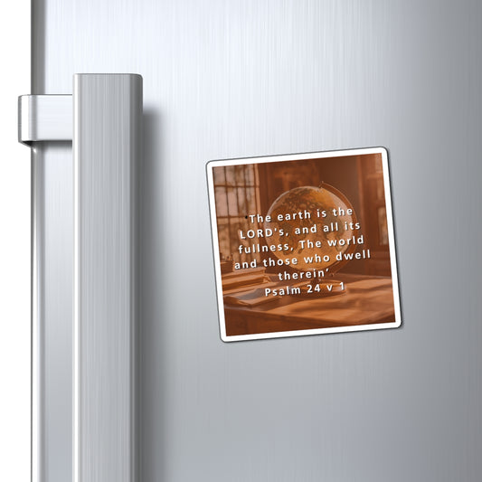 Fridge Magnet - Psalm 24 v1