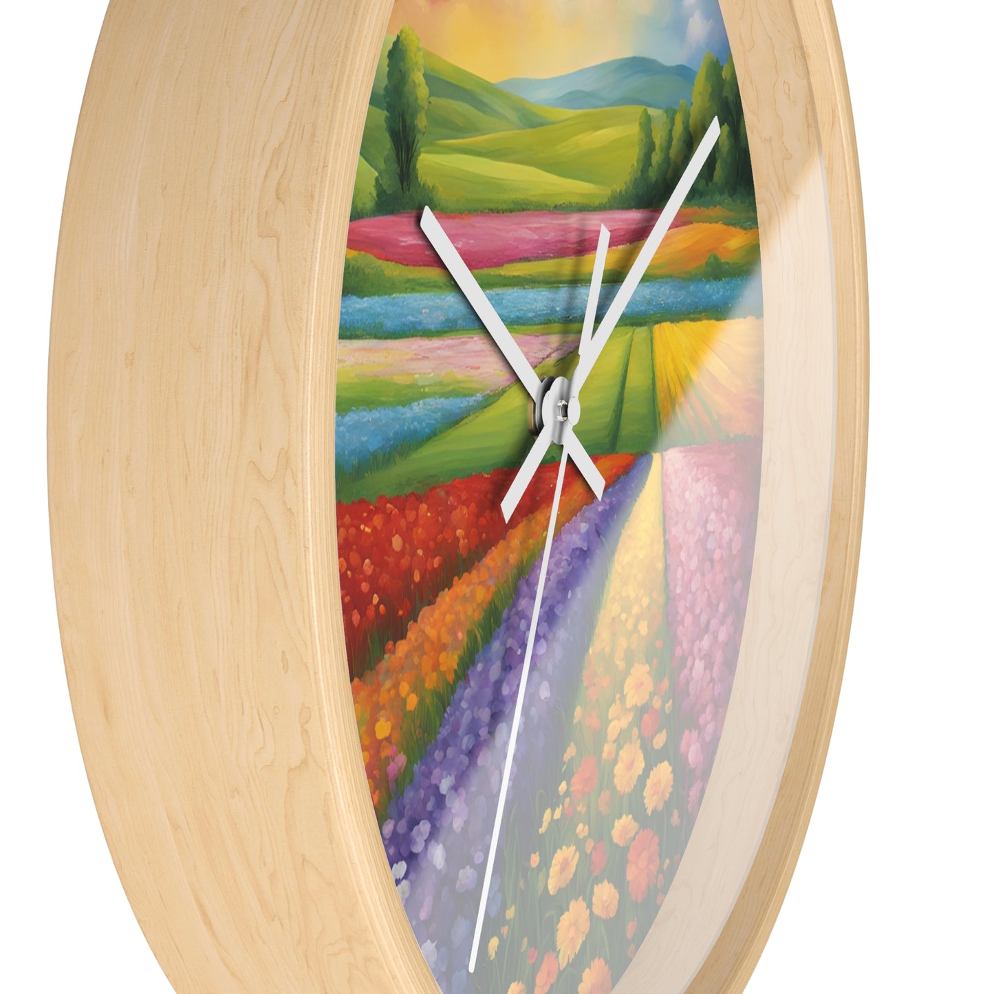 Rainbow Wall Clock