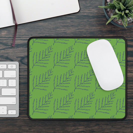 Fern Mouse Pad for Work and Gaming-Green - Perissos