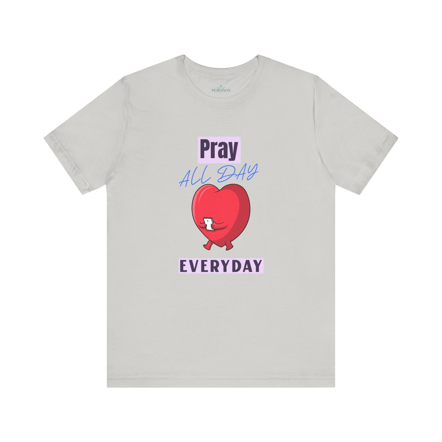 Pray All Day  Unisex Tee Shirt-Red