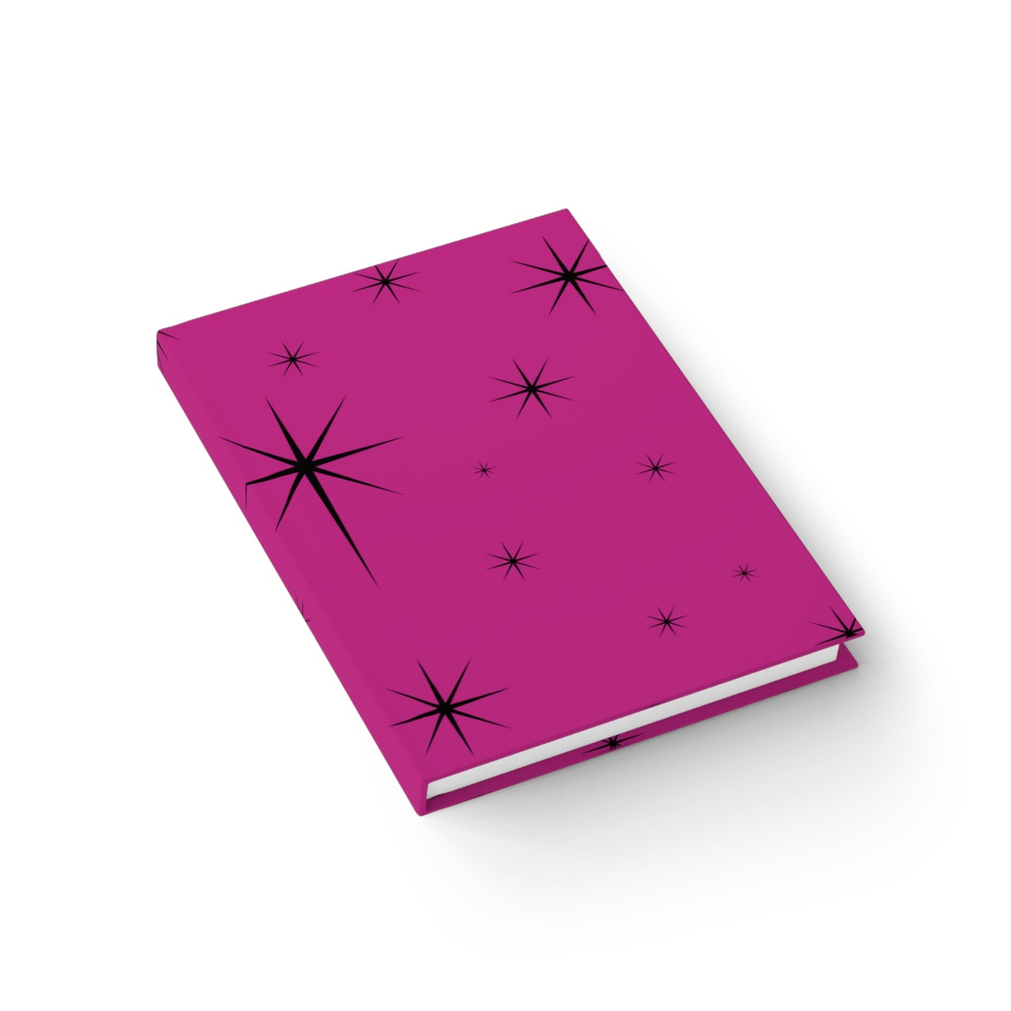 Sparkle Ruled Line Journal Notebook-Pink